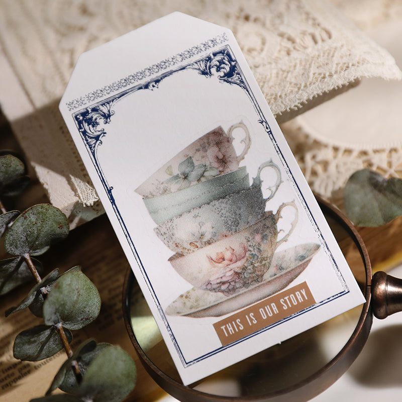 Afternoon Tea Vellum Stickers