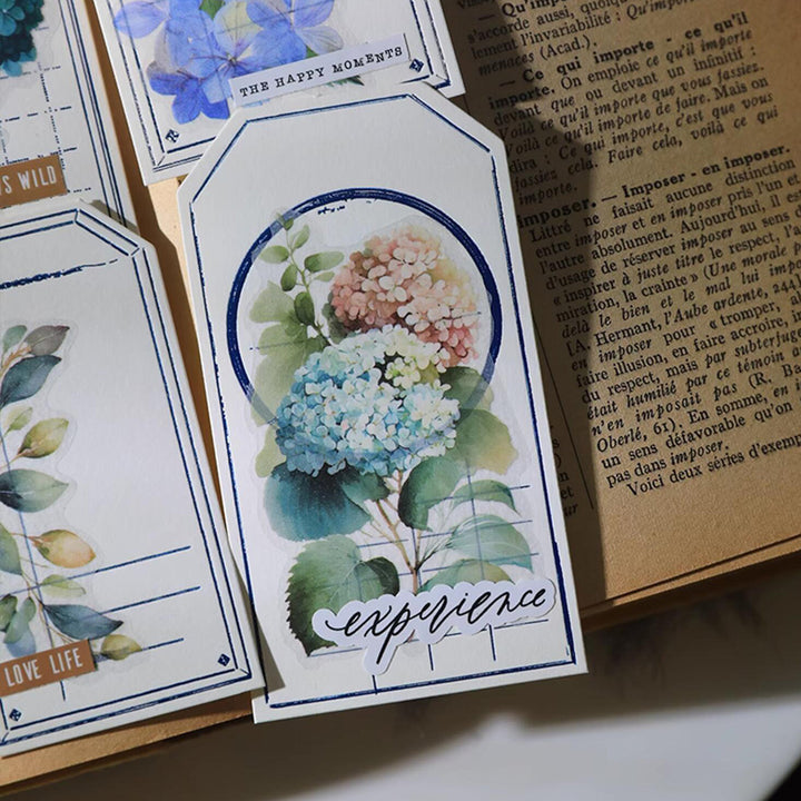 Purple-hydrangea-sticker-for-junk-journal