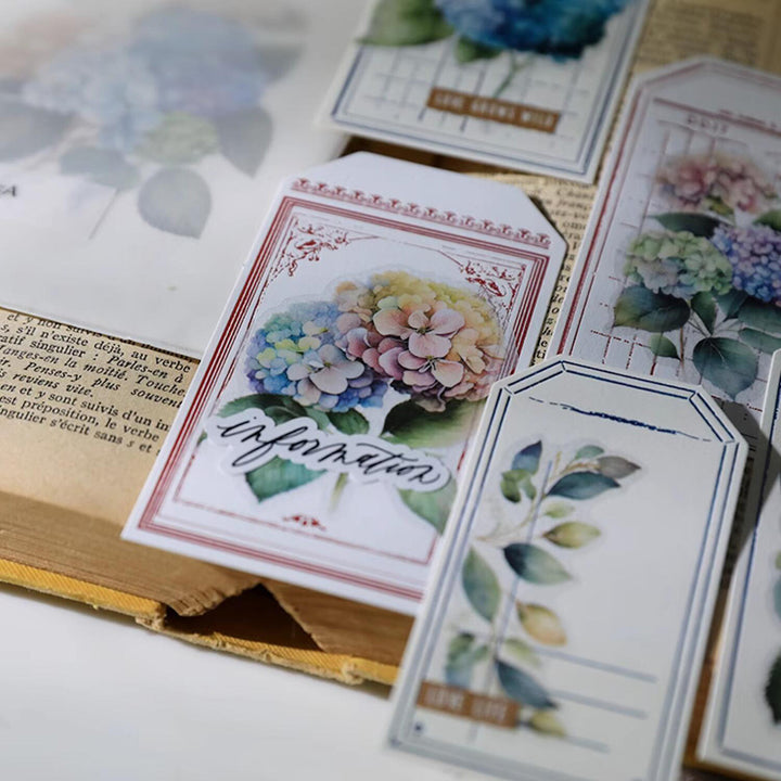 Purple-hydrangea-sticker-for-tags