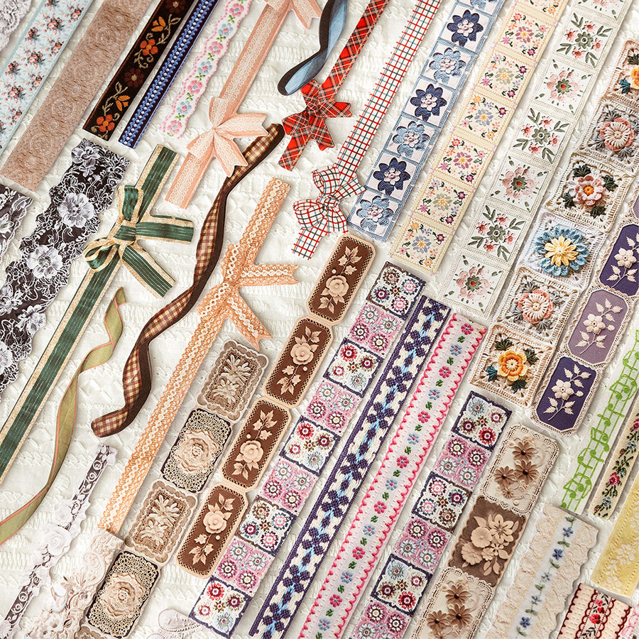 Vintage Decorative Strip Stickers