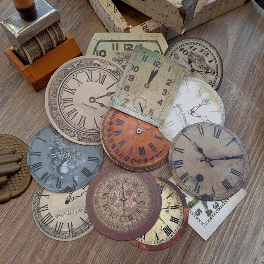 Vintage Clockface Sticker