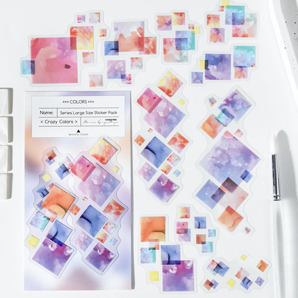 Crazy Color Stickers
