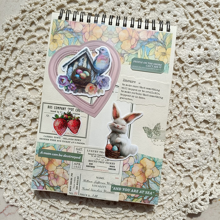 Easter sticker for journaling