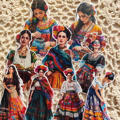 flower women sticker