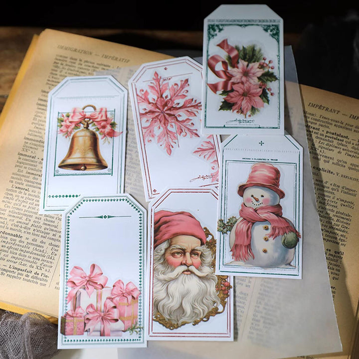 pink-Christmas-stickers-for-tag
