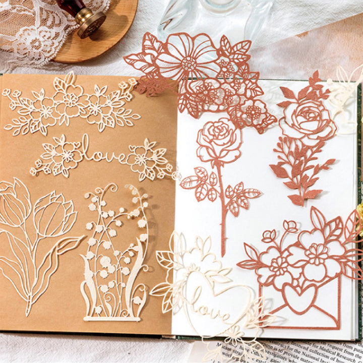 plant die cut paper